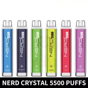 NERD Crystal Disposable vape 5500 Puffs in Dubai, UAE